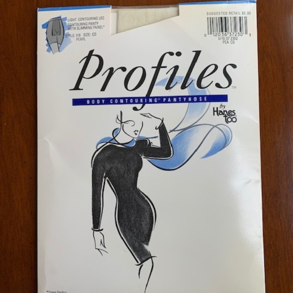 Profiles by Hanes too pantyhose size CD - NWT